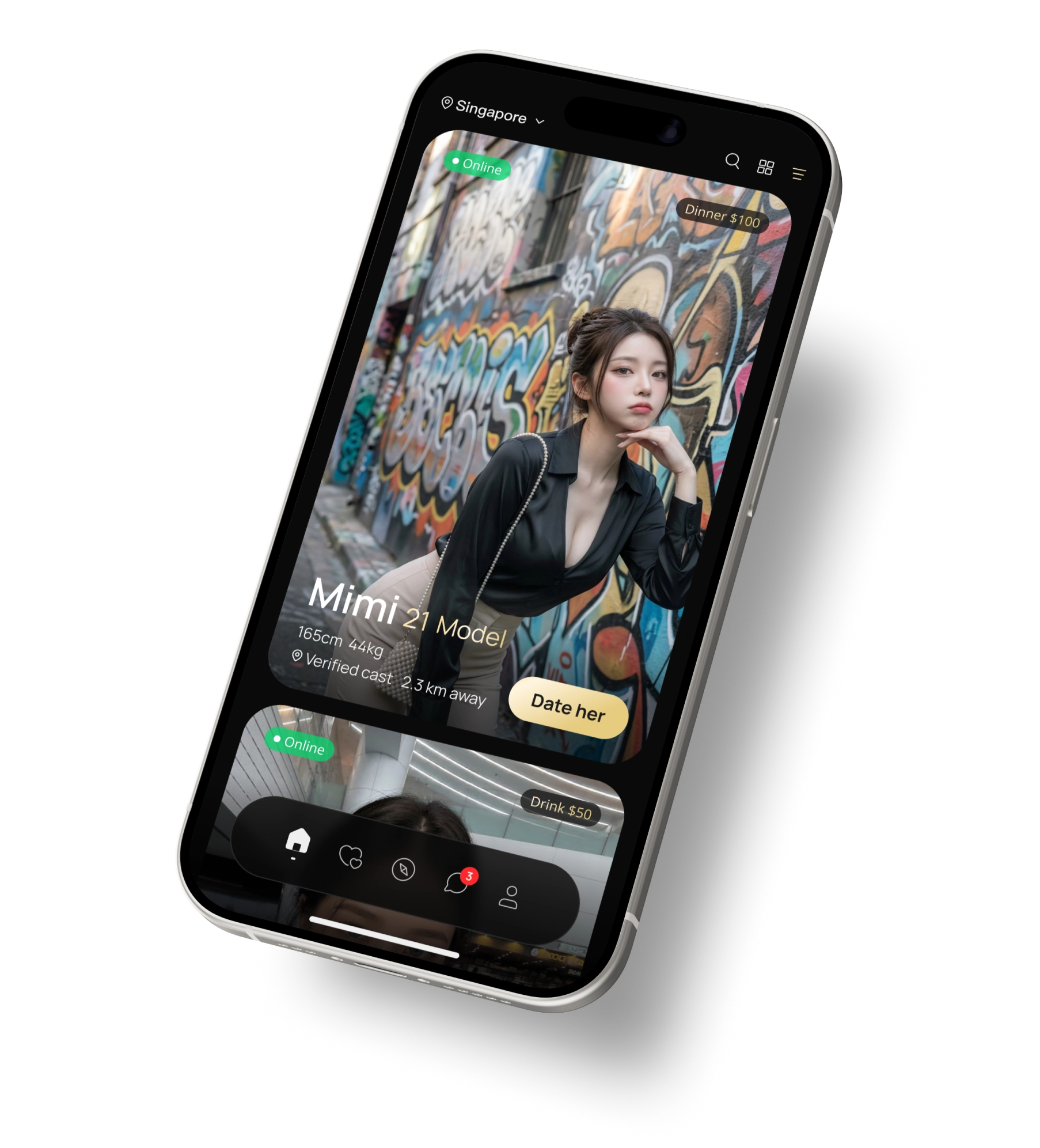 Bonbon App — 预约真实约会